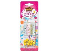 VAHINÉ : Bougies Magiques LUnité pour des créations pâtissières enchanteuses ! - Lot De 4