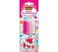 Vahiné- Lot de 16 bougies d'anniversaire pour anniversaire