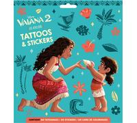 VAIANA 2 - Pochette plate - Tattoos et Stickers - Disney - - Collectif - Hachette Disney - Jeux livres objets
