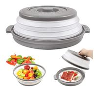 VAIAV Cloche Micro Onde Microwave Cover Pliable Couvercle Micro Ondes