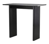 Vail table de bar 60x120 cm noir.