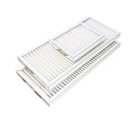 Vaillant Recovair 275/350 Lot de 3 filtres G4 (standard, avec by-pass) | Filtre analogique Vaillant