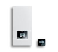 Vaillant VED Exclusive 0010023747 Chauffe-eau électronique instantané 21/8 résistant à la pression, 21 kW, 400 V, température de sortie au degré près, réglable en continu, écran graphique