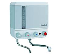 Vaillant VEK 5 L d'eau de la chaudière 2,4 kW 005,122 5 litres, 345x265x165 blanc / gris clair