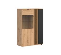 Vaisselier 2 portes Petits-meubles - Ezra - 90 x 40 x 137cm - Bois