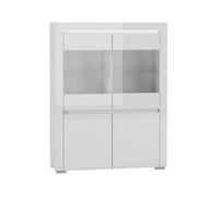 Vaisselier 4 portes Petits-meubles - Kasla - 106 x 39 x 139cm - Blanc