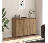 Vaisselier Meuble Rangement - vidaXL - Buffet(1 pc) - bois d'ingénierie - chêne artisanal - 102 x 33 x 75 cm@yjq33l