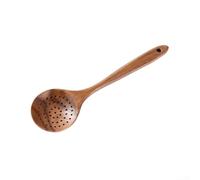 Vaisselle en bois, pelle en bois, ustensiles de cuisine, cuillère en bois, passoire, spatule pour outil de cuisine (cuillère passoire)