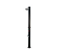 Valaz Douche solaire d'extérieur droite pour jardin et piscine Inox et PVC (18 litres)