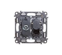 VALENA LIFE Prise électronique TV/RJ45 cat.6 UTP 753055