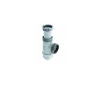VALENTIN Connectic - Siphon évier bi-matière Ø40 mm réglable