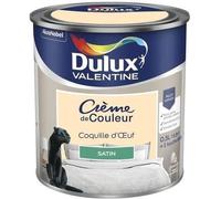 Valentine crème de couleur satin - DULUX VALENTINE - 0,5 L - Coquille d'œuf