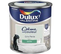 Valentine crème de couleur satin - DULUX VALENTINE - 0 5 L - Gris perle