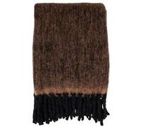 Valeria - plaid - 130x170 cm - en laine - Marron Marron G