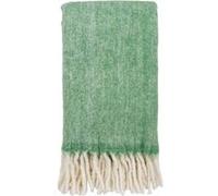 Valeria - plaid - 130x170 cm - en laine - Vert sauge Vert sauge G