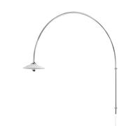 Lampe Suspendue N°3, Applique Murale en Acier Chromé