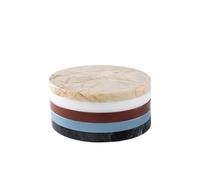 Valerie Objects Ensemble de Planches à Découper/sous-verres à Cinq Cercles C Multicolore