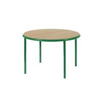 Valerie Objects Wooden Table de Salle à Manger Ø120 Vert/Chêne
