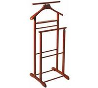 Valet de Chambre en Bois Veoh 102cm Cerisier Rouge G
