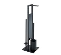 Valet WC design Rivalta - H. 70 cm - Noir