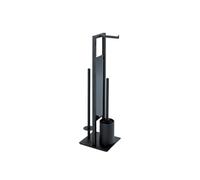 Valet WC design Rivalta - H. 70 cm - Noir