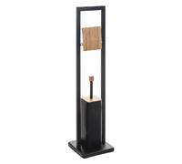 Valet WC scandinave Natureo - H. 80 cm - Noir