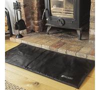 Valiant Tapis de Protection Ignifuge Noir 98 x 43 cm