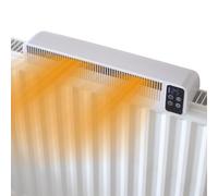 Valiant Ventilateur de radiateur triple ventilateur booster de chaleur, silencieux, rechargeable, ajustement magnétique