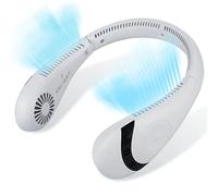 Valiant Ventilateur tour de cou sans fil - 3 vitesses sans pales - Ventilateur pliable portable rechargeable