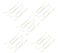 VALICLUD 10 Pièces Crochets Muraux pour Assiettes en Métal Or, Support Ajustable et Quasi Invisible, pour Assiettes Décoratives Galeries et Espaces D'art Céramique, Lot 5x8 et 5x10 Pouces