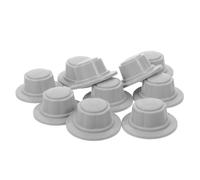 VALICLUD 10 Pièces Écrou de Fixation pour Grille de Ventilateur en Plastique, Pièce de Rechange Facile à Retirer et Réutilisable pour Ventilateur Pied, Ambiance Estivale