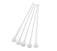 VALICLUD 2 ensembles Brosse De Nettoyage Pour Biberon Souple Brosse À Biberon En Coton Petite De Nettoyage À Récurer En Nylon À Pointe Souple Petite 5 pièces * 2