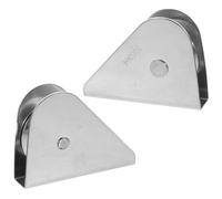VALICLUD 2 Pièces Poulie en Acier Inoxydable pour Mât de Drapeau, Accessoire Solide Galet Robuste, pour Levage Facile Drapeau en Extérieur
