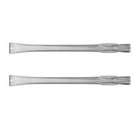 VALICLUD 2 Pièces Tube de Brûleur Barbecue Extérieur en Acier Inoxydable | Distribution de Flamme, Structure de Sécurité Renforcée, Compatibilité, Installation Facile