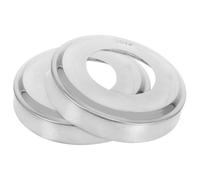 VALICLUD 2pièces Caches de Rampe INOX pour Piscine Enterrée Accessoires Décoratifs de Main Courante Compatibles avec Échelles et Tubes de Piscine