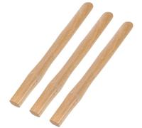VALICLUD 3 Pièces Manche de Marteau en Bois 2,5 Lb, Poignée | Ajustement Serré pour Têtes Rondes et Octogonales, Nettoyage Facile, Usage Maison et Jardin