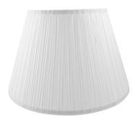 VALICLUD Abat-jour Demi-cercle en Tissu Rayé, Petit Abat-jour en Lin Armature Métallique, Compatible Lampe de Table et Lampadaire, Abat-jour Intérieur Polyvalent pour Bureau, Salon
