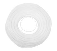 VALICLUD Abat-jour pour Lampadaire en Papier Blanc Pliable Cadre Métal, Éclairage Doux pour Chambre et Décoration Mariage Élégante Style Européen