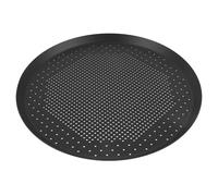 VALICLUD Alliage D’aluminium Plaque à Pizza Ronde Perforée pour Four | Répartition Homogène Chaleur, Résistance à Corrosion et Chaleur, Usage Cuisson Restaurant