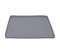 VALICLUD Bac de Récupération Lave-vaisselle 60x60x2 Cm Silicone Étanche Anti-fuite Résistant Haute Température Tapis la Cuisine Protection Sol