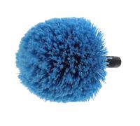 VALICLUD Balai pour Enlever Toiles D'araignée Plafond Toile D'araignée Tête Ronde Bleu Brosse Flexible en Nylon et PP pour Usage Intérieur