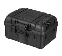 VALICLUD Boîte à Outils multifonctionnelle Vide compacte en PP avec Mousse, Mallette Portable Noire pour Petits Outils et Accessoires, Rangement léger et sécurisé pour Usage Quotidien et