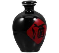 VALICLUD Bouteille en Céramique Chinoise pour Vin Fermeture Hermétique, Flasque à Whisky Élégante, Polyvalente pour Collectionneurs et Décoration Intérieure