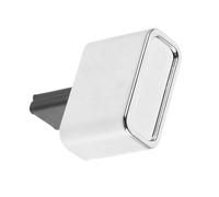 VALICLUD Bouton de Levier de Remplacement Prise Ergonomique, Installation Facile Plastique Argenté pour Grille et Four pour Petit Déjeuner et Fêtes