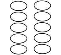 VALICLUD Bracelets en Silicone Élastiques 3 Mm, Lot de 10 Pièces Noirs, Bracelets Décoratifs Extensibles pour Femmes, Accessoires Polyvalents pour Soirées, Anniversaires et Usage Quotidien