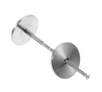 VALICLUD Cache-verrou Rond en Acier Inoxydable, Plaque de Recouvrement pour Trou de Serrure, Cache de Porte, Protection la Casse