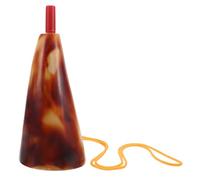 VALICLUD Corne Viking Décorative en Corne de Bœuf Naturelle, Trompette Médiévale et Instrument à Vent Polyvalent Couleur Aléatoire pour Festivals et Cérémonies