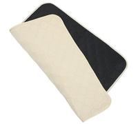 VALICLUD Coussin de Siège Imperméable Beige, Protection Antidérapante pour Chaise et Canapé, Alèse Lavable Multifonction, Adapté Voiture et Intérieur, Fibre Polyester, Coussin D'été