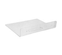 VALICLUD Étagère Murale Rangement sans Perçage de L avec Trou pour Câble en Acrylique Transparent Fixation Murale Invisible Design Moderne Minimaliste pour Chambres et Dortoirs