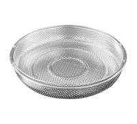 VALICLUD Grille à Vapeur Réutilisable et Panier Vapeur à Riz en Acier Inoxydable Léger à Trous Denses avec Poignée pour Cuiseur à Riz et Cuiseur à Vapeur